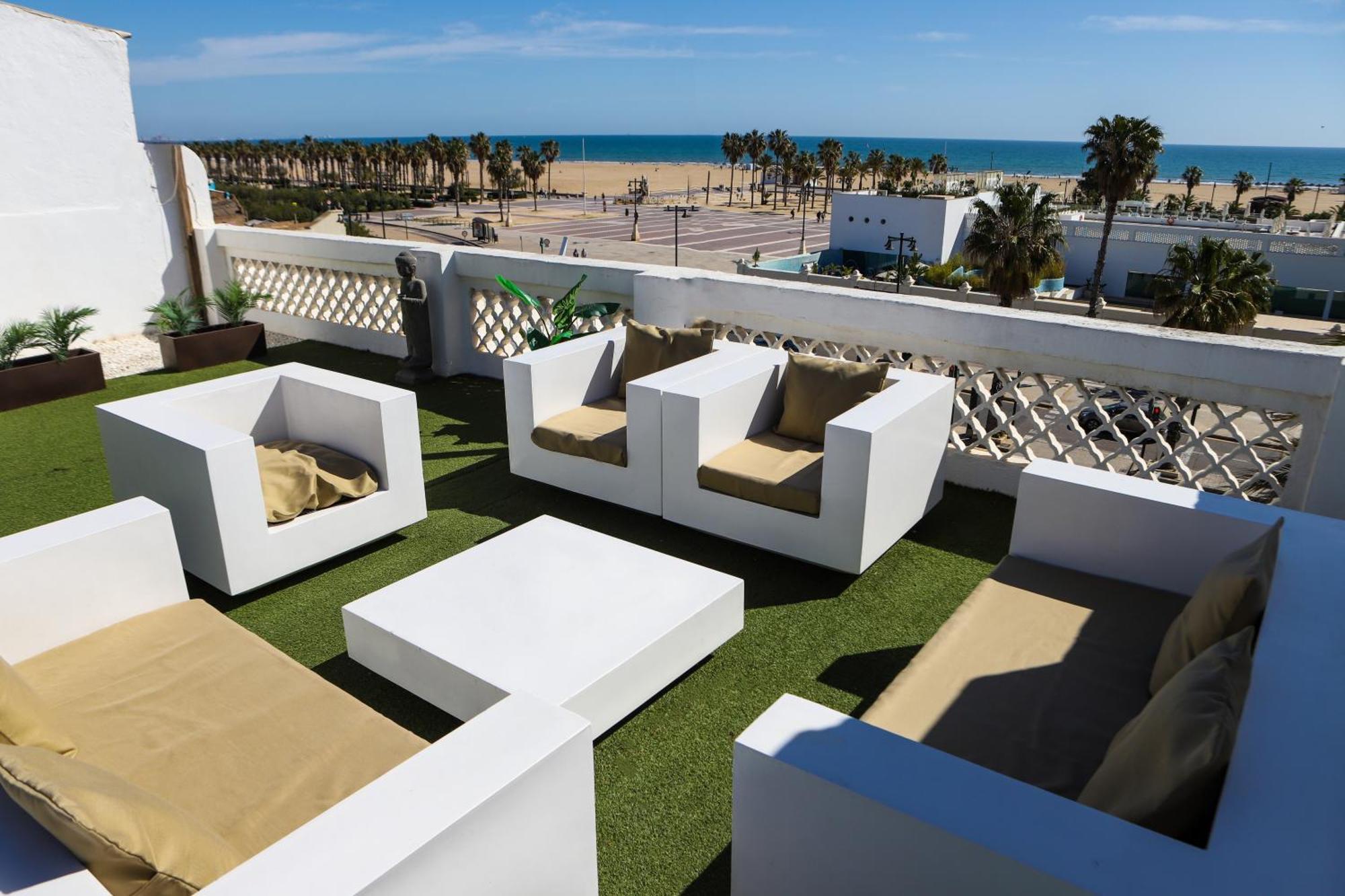 Valencia Luxury - Malvarrosa Beach Eksteriør billede