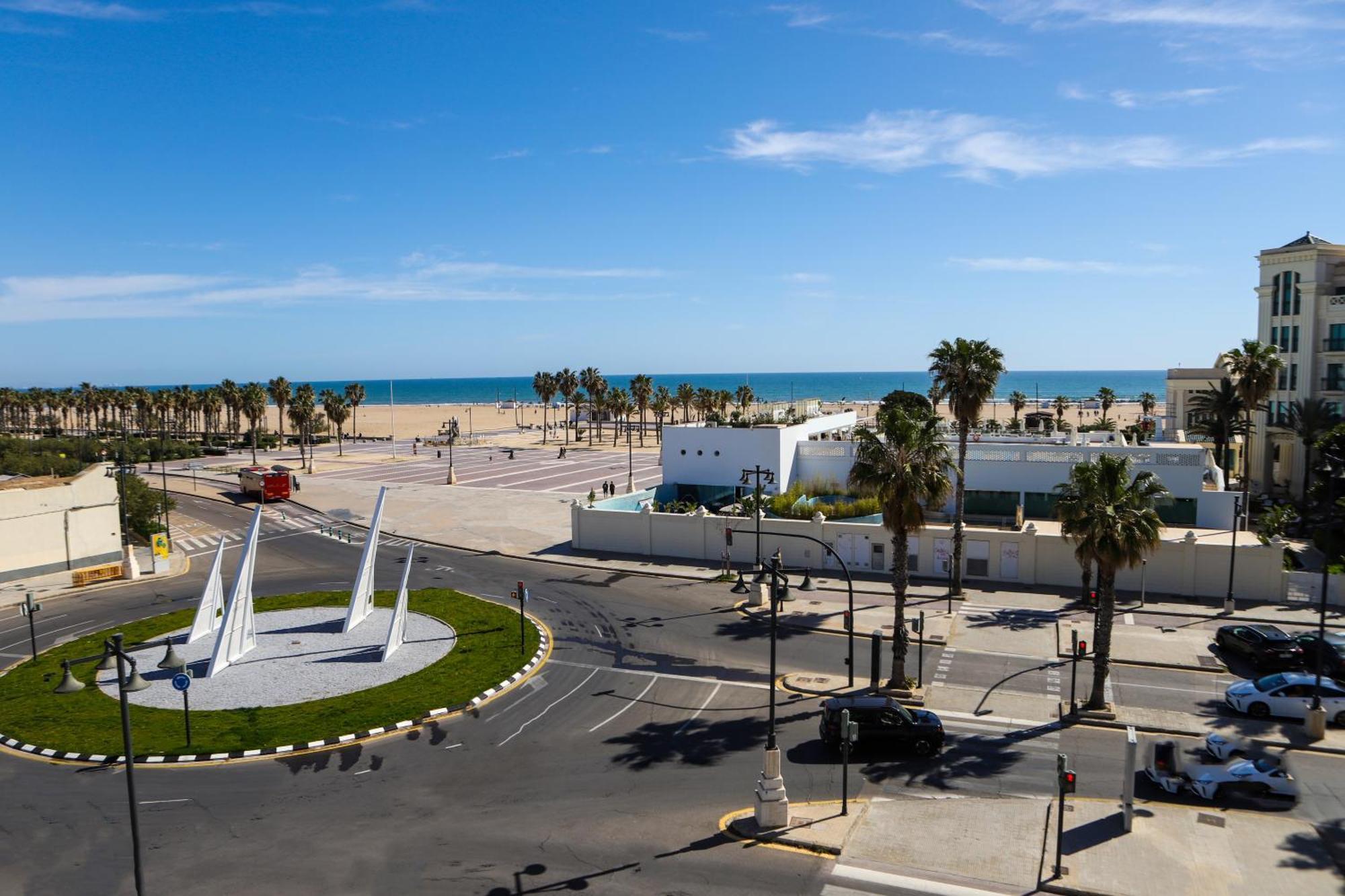 Valencia Luxury - Malvarrosa Beach Eksteriør billede